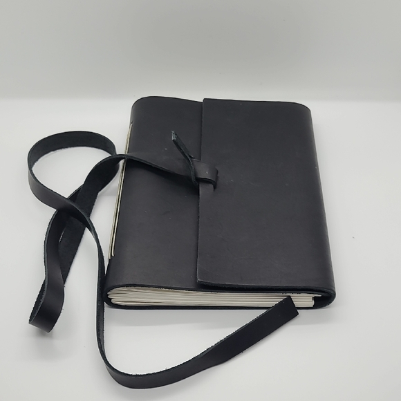 Black Leather Journal - Picture 8 of 12